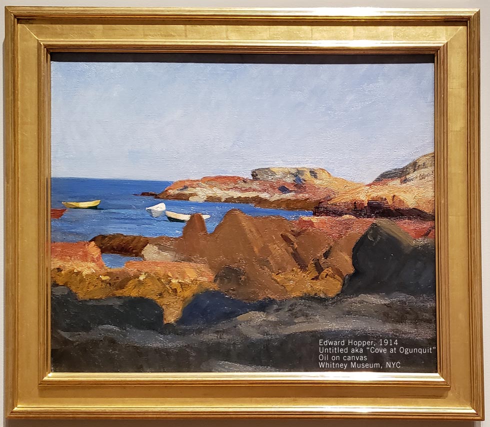 Edward Hopper - Cove at Ogunquit