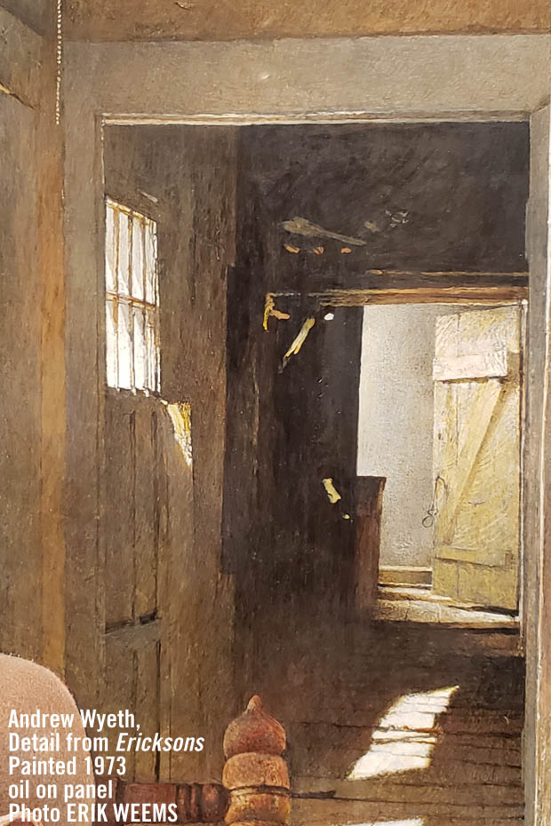 Hallway detail ndrew WYeth Ericksons