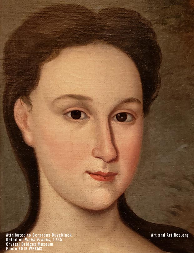 Richa Franks portrait - 1735 Richa Franks portrait - 1735