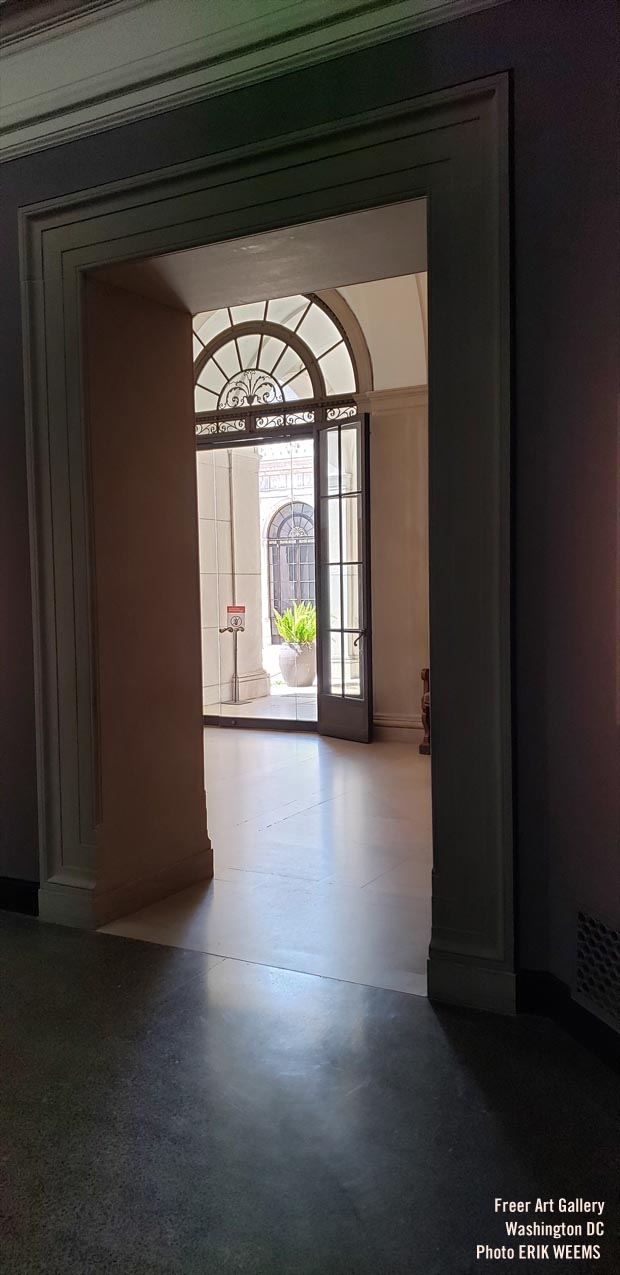 Doorways to the Freer Art Gallery